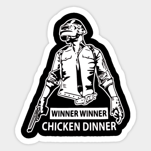 PUBG - Playerunknown's Battlegrounds Sticker by OtakuPapercraft